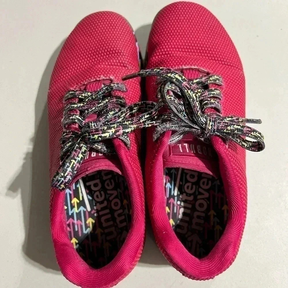 NOBULL Limited Edition United In Movement Trainers Pink Women’s Sz 7 Men’s 5.5